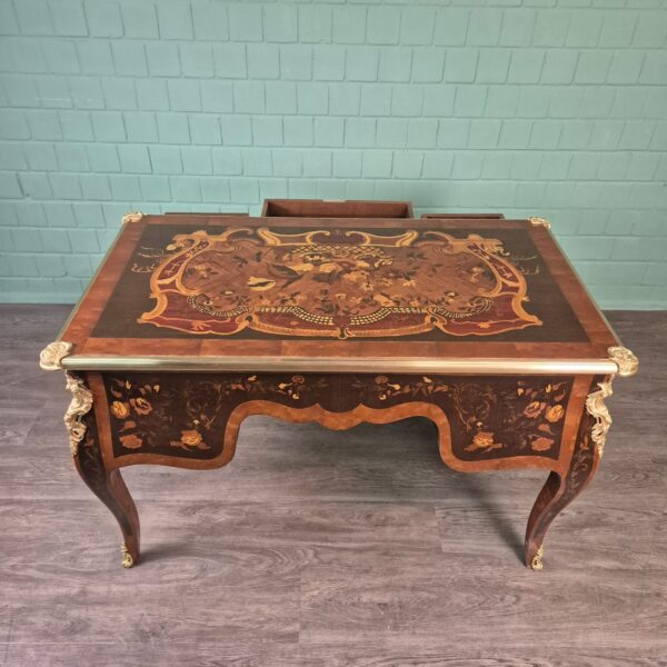 Bureau Noten Barok Stijl 1,35 m x 0,75 m - Afbeelding 14
