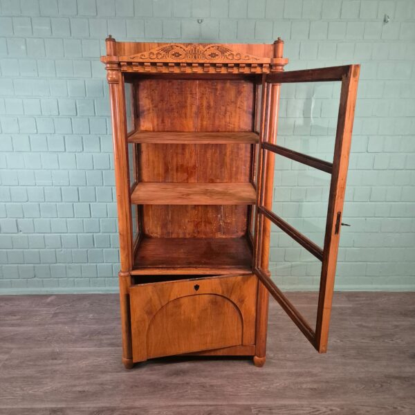 Vitrine Servieskast Biedermeier 1820 Kersen - Afbeelding 14