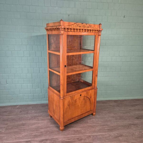 Vitrine Servieskast Biedermeier 1820 Kersen
