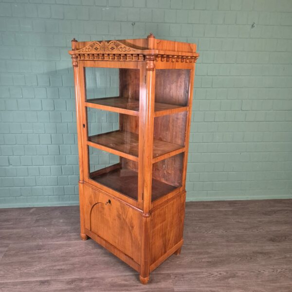 Vitrine Servieskast Biedermeier 1820 Kersen - Afbeelding 3