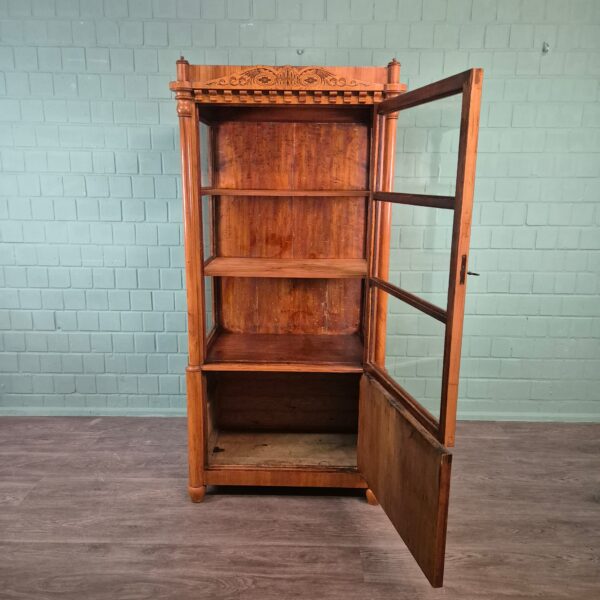 Vitrine Servieskast Biedermeier 1820 Kersen - Afbeelding 15