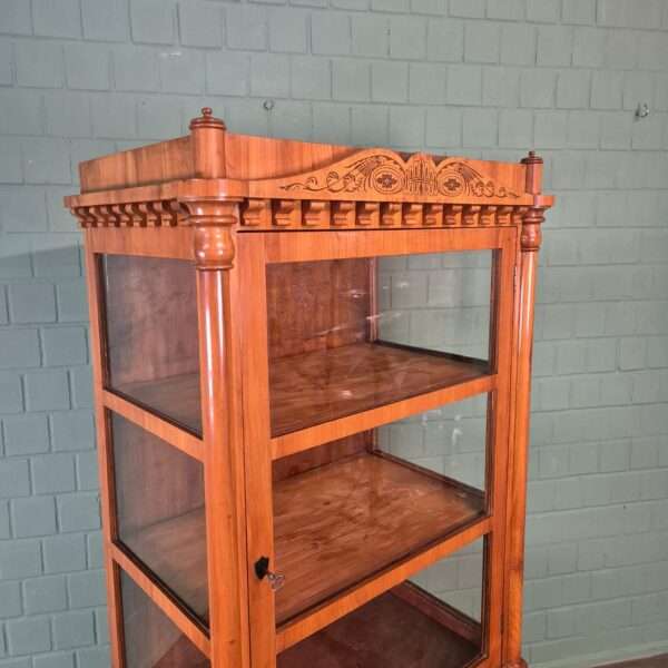 Vitrine Servieskast Biedermeier 1820 Kersen - Afbeelding 11