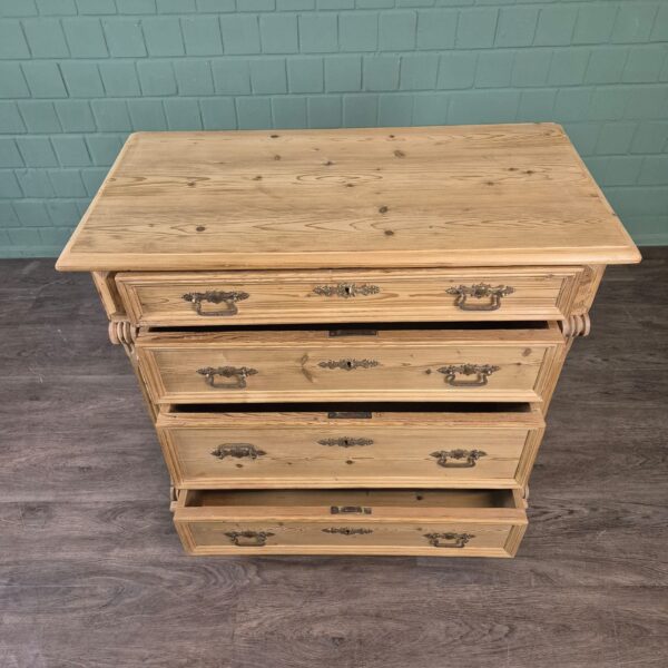 Commode Gründerzeit 1880 Grenen - Afbeelding 2