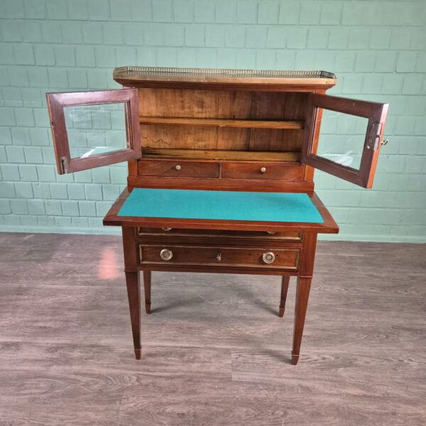 Dames Bureau Empire 1790 Mahonie - Afbeelding 12