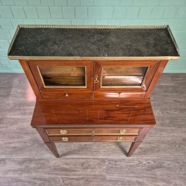 Dames Bureau Empire 1790 Mahonie - Afbeelding 4