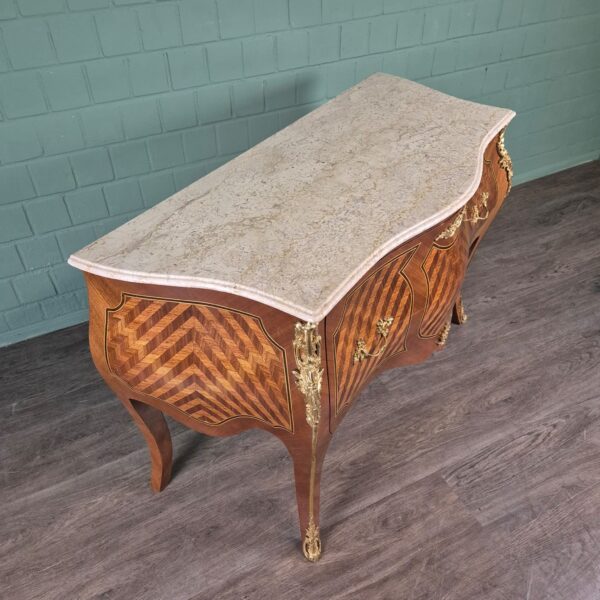 Commode Neo-barok Noten 1,27 m - Afbeelding 4