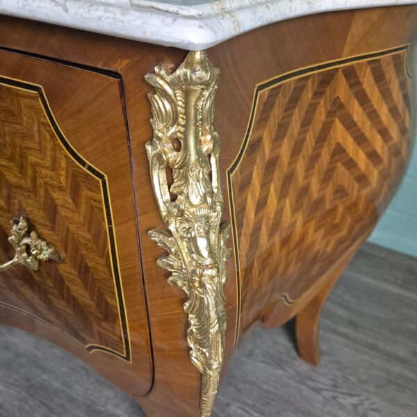 Commode Neo-barok Noten 1,27 m - Afbeelding 12