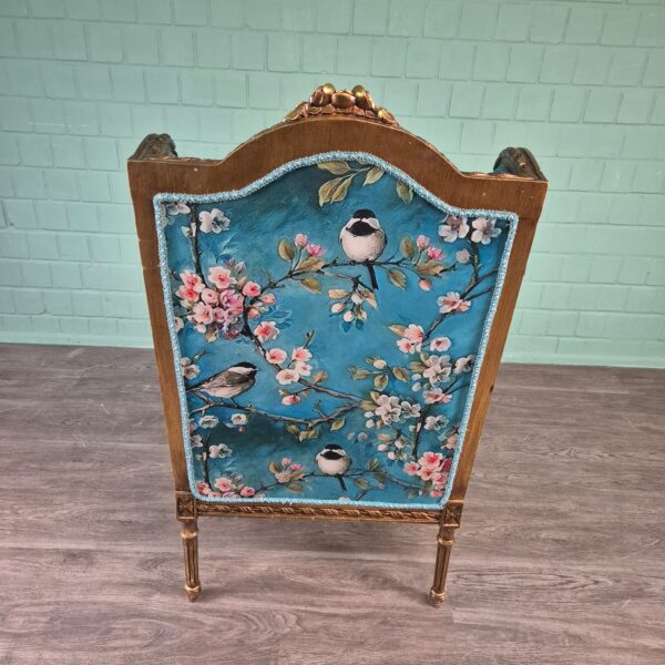 Fauteuil Barokstijl Blauw - Afbeelding 6