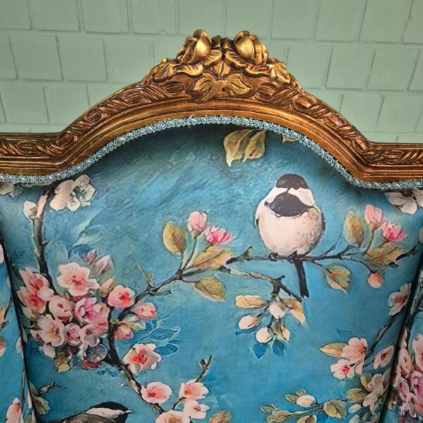 Fauteuil Barokstijl Blauw - Afbeelding 10