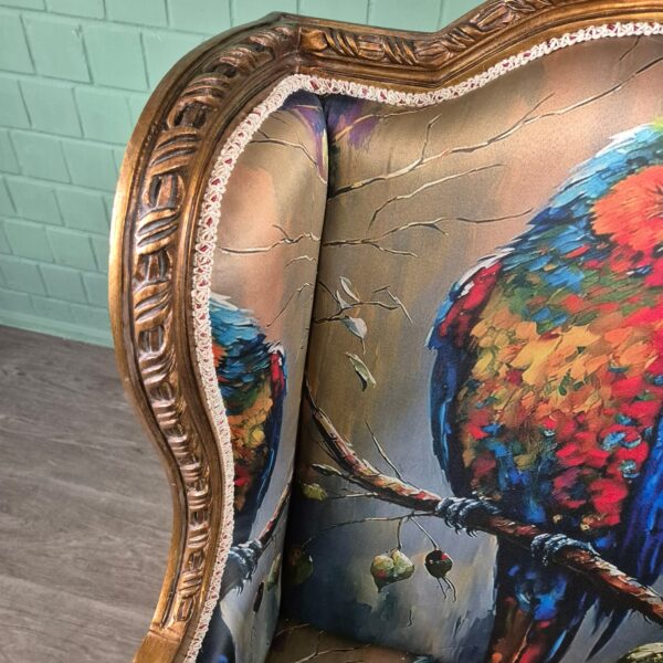 Fauteuil Barokstijl Ara - Afbeelding 8