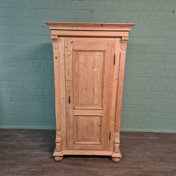 Kast Kledingkast Gründerzeit 1880 Grenen - Afbeelding 2