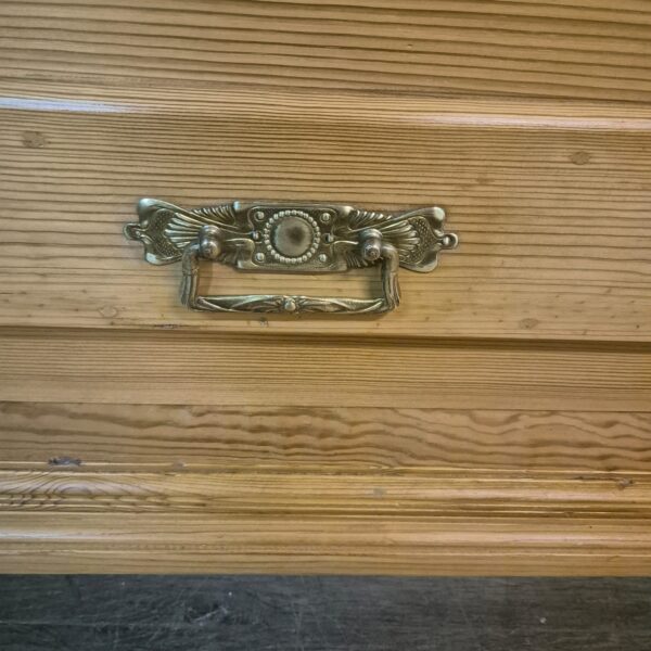 Kast Kledingkast Jugendstil 1900 Grenen - Afbeelding 7