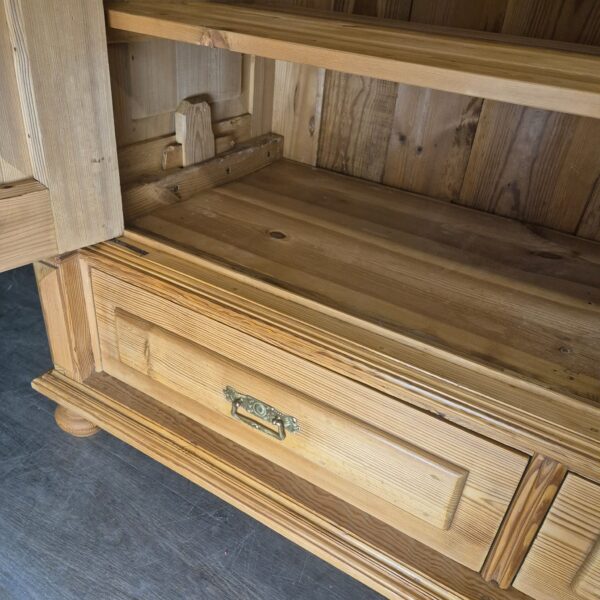Kast Kledingkast Jugendstil 1900 Grenen - Afbeelding 11