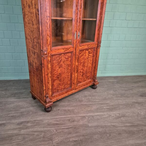 Vitrine Boekenkast Gründerzeit 1880 Berken - Afbeelding 6