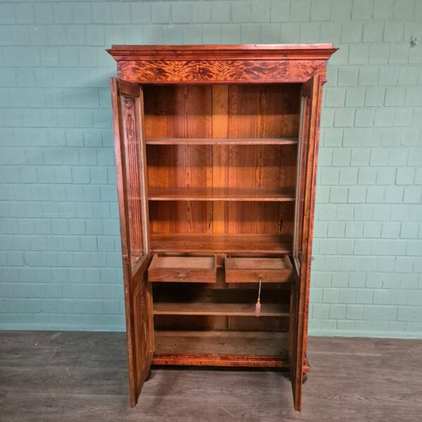 Vitrine Boekenkast Gründerzeit 1880 Berken - Afbeelding 11