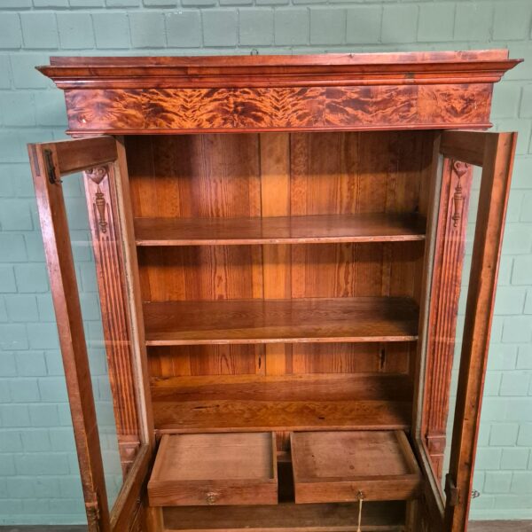 Vitrine Boekenkast Gründerzeit 1880 Berken - Afbeelding 12