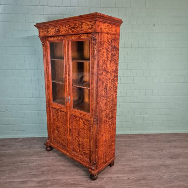 Vitrine Boekenkast Gründerzeit 1880 Berken - Afbeelding 3