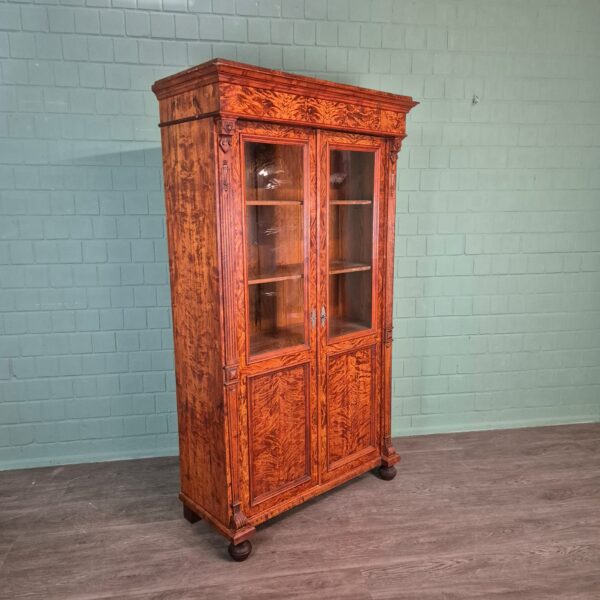 Vitrine Boekenkast Gründerzeit 1880 Berken