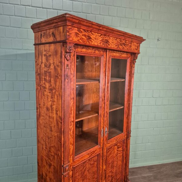Vitrine Boekenkast Gründerzeit 1880 Berken - Afbeelding 4
