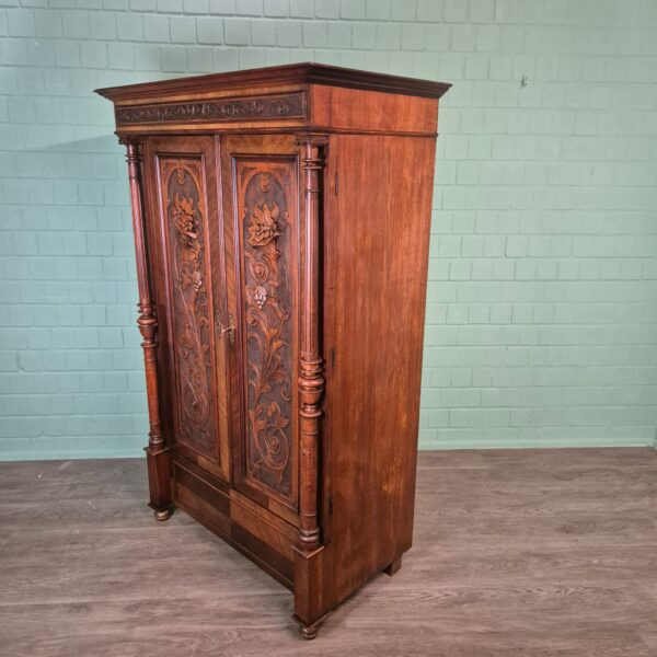 Kledingkast Kast Gründerzeit 1880 Noten - Afbeelding 3