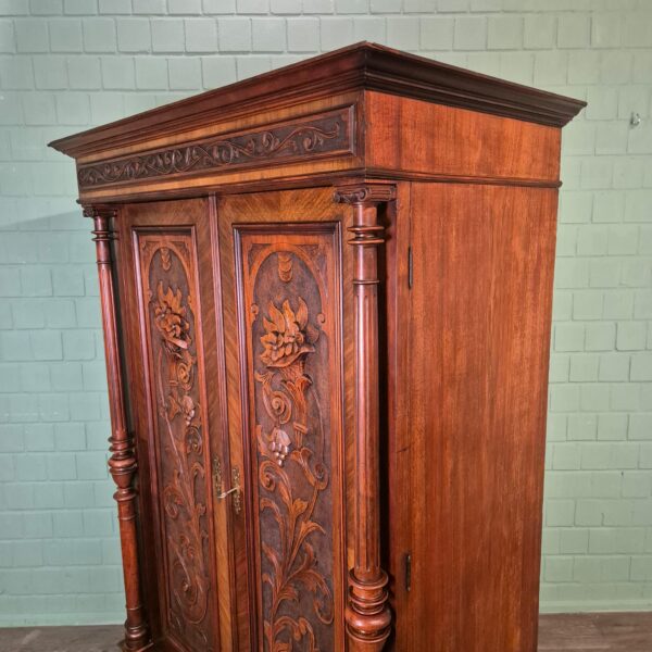Kledingkast Kast Gründerzeit 1880 Noten - Afbeelding 4