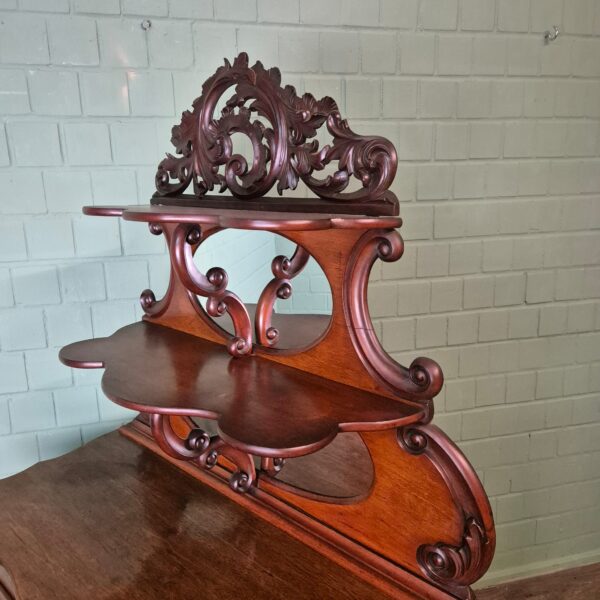 Kast Louis Philippe 1860 Mahonie - Afbeelding 5