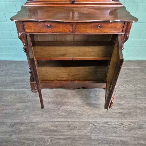 Kast Louis Philippe 1860 Mahonie - Afbeelding 7