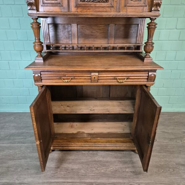 Buffetkast Kast Gründerzeit 1880 Eiken - Afbeelding 17