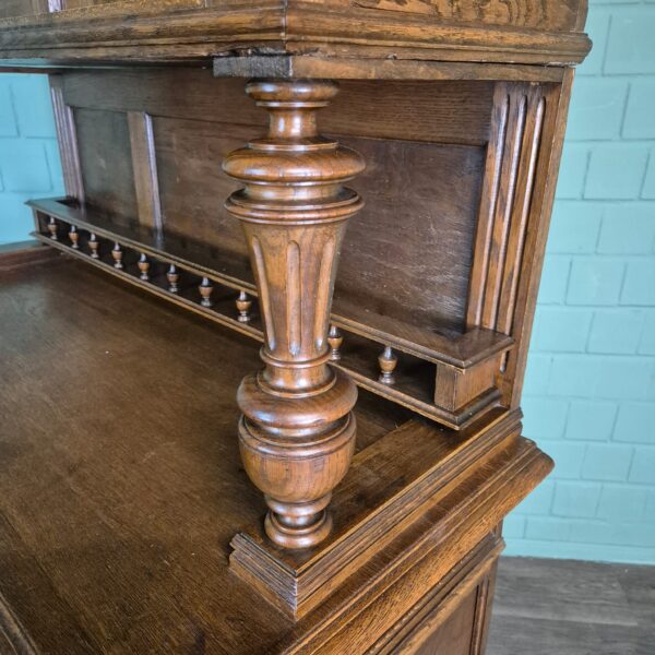 Buffetkast Kast Gründerzeit 1880 Eiken - Afbeelding 11