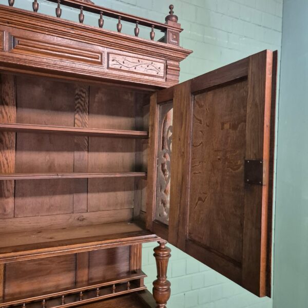 Buffetkast Kast Gründerzeit 1880 Eiken - Afbeelding 16