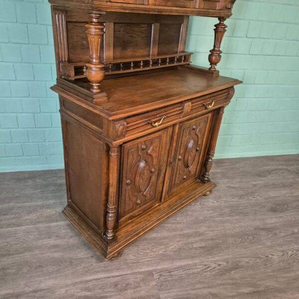 Buffetkast Kast Gründerzeit 1880 Eiken - Afbeelding 7