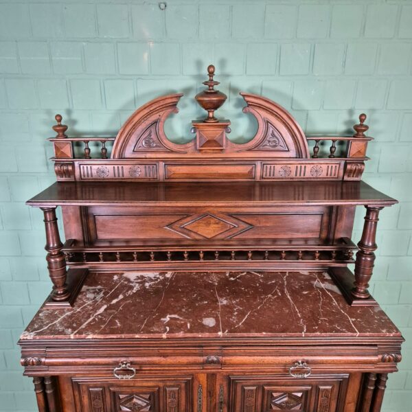 Dressoir Gründerzeit 1880 Eiken - Afbeelding 3