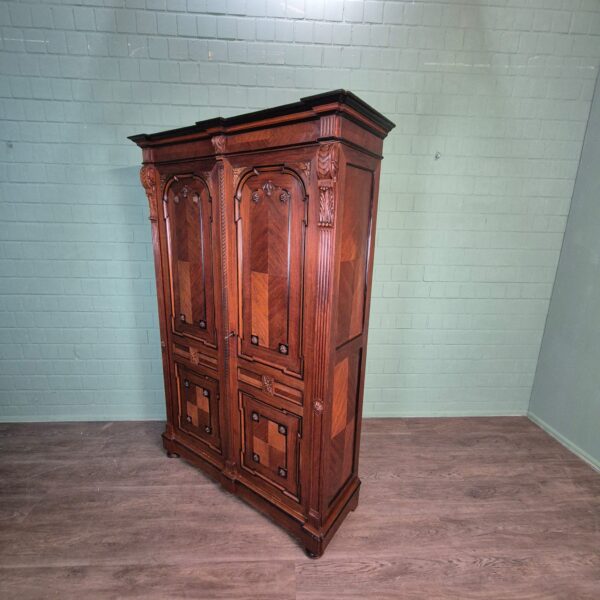 Kledingkast Kast Gründerzeit 1880 Noten - Afbeelding 3