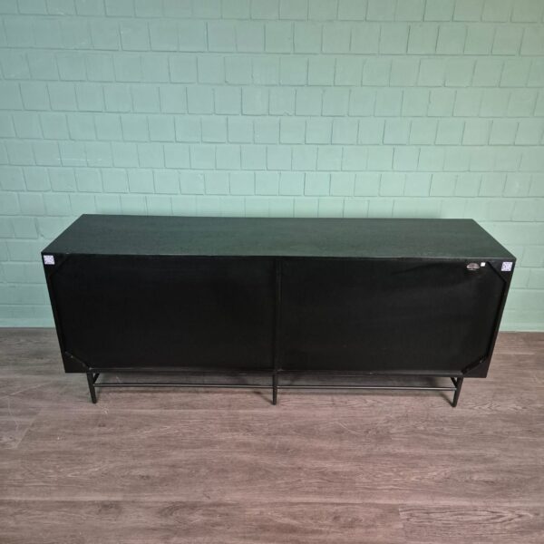 Dressoir Sideboard My Sons Goud-Zwart Massief Hout 1,80 m - Afbeelding 13