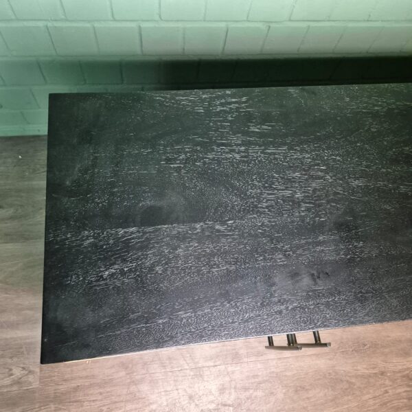 Dressoir Sideboard My Sons Goud-Zwart Massief Hout 1,80 m - Afbeelding 6