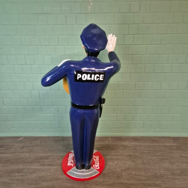 Deco-figuur Politieagent Polyester 1,70 m - Afbeelding 5