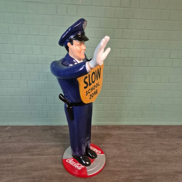 Deco-figuur Politieagent Polyester 1,70 m - Afbeelding 2