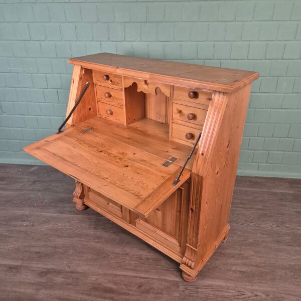 Secretaire 1,12 m Grenen - Afbeelding 6