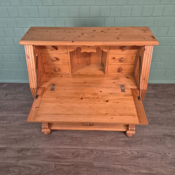 Secretaire 1,12 m Grenen - Afbeelding 4