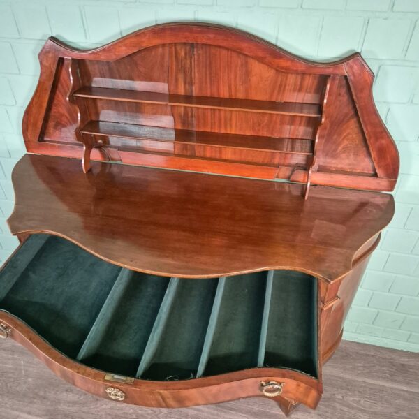 Commode Biedermeier 1850 Mahonie - Afbeelding 17