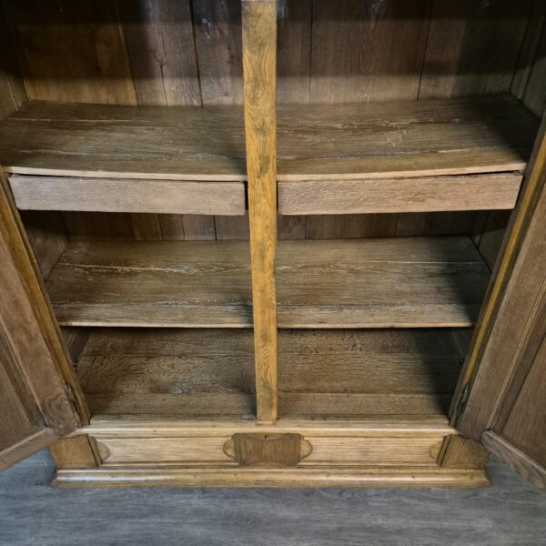 Kledingkast Kast Biedermeier 1800 Eiken - Afbeelding 15