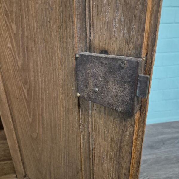 Kledingkast Kast Biedermeier 1800 Eiken - Afbeelding 19