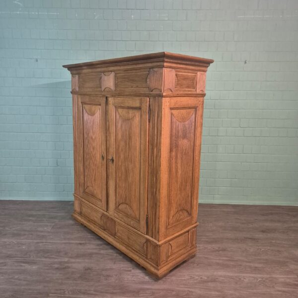 Kledingkast Kast Biedermeier 1800 Eiken - Afbeelding 4