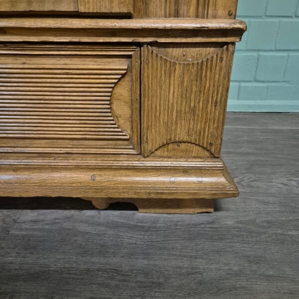 Kledingkast Kast Biedermeier 1800 Eiken - Afbeelding 8