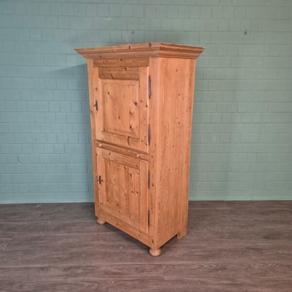 Kast Kledingkast Historisme 1860 Grenen - Afbeelding 2
