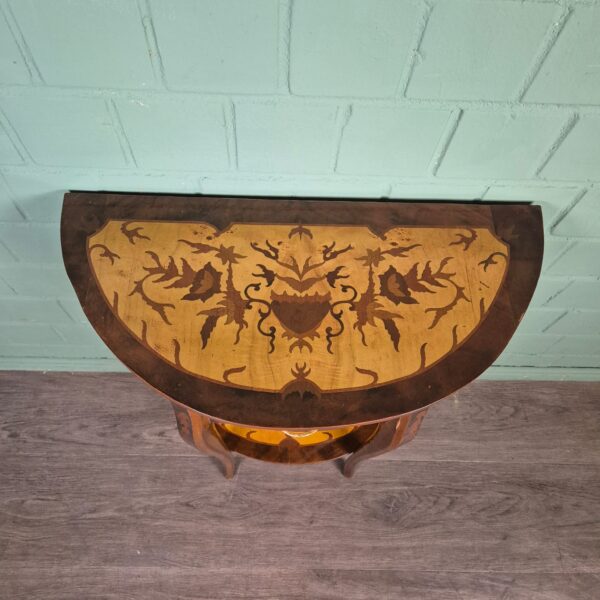 Wandtafel Console-tafel Neo-barok Noten - Afbeelding 3