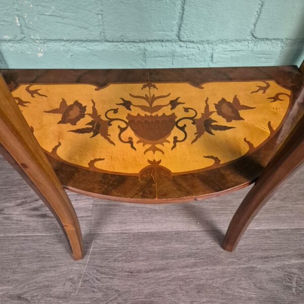 Wandtafel Console-tafel Neo-barok Noten - Afbeelding 4