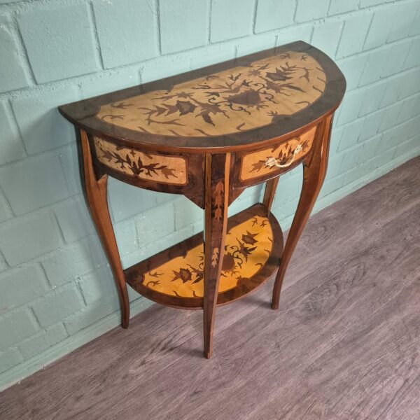 Wandtafel Console-tafel Neo-barok Noten - Afbeelding 2