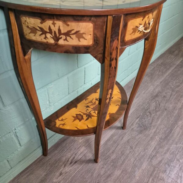Wandtafel Console-tafel Neo-barok Noten - Afbeelding 6