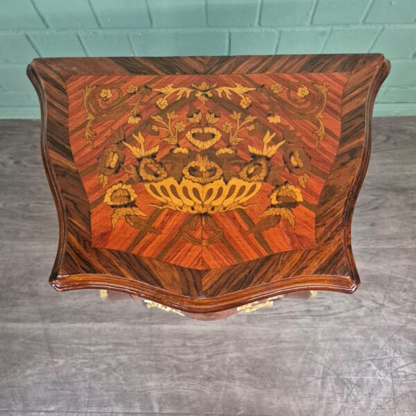 Commode Neo-barok Noten 0,50 m - Afbeelding 4